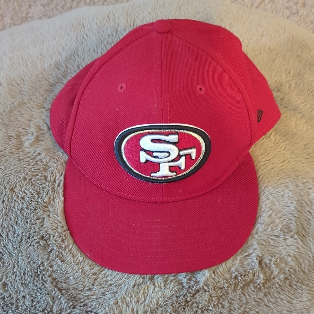 Red 49ers Baseball Cap